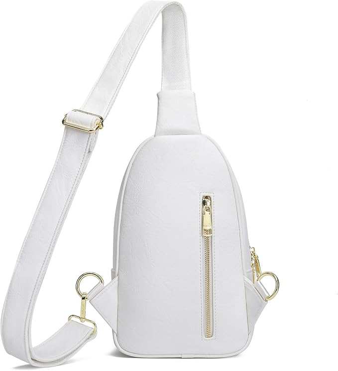 INICAT Crossbody Sling Bags Fanny Packs Valentine's Day Gifts Vegan Leather Travel Vacation Essentials Purses Women