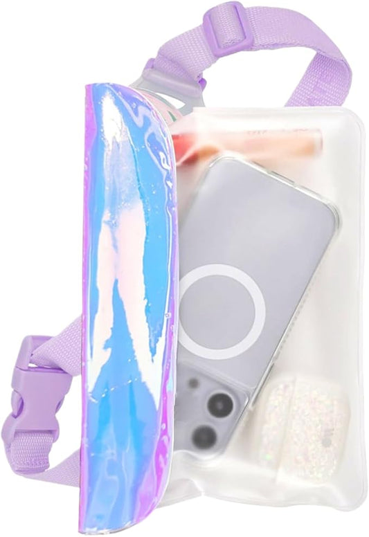 Floating Waterproof Phone Pouch, Adjustable IP68 Cellphone Protector & Fanny Pack – Safe Travel, Vacation, Swimming, Boating, Fishing, Kayaking, Snorkeling, Hiking, Camping, River, Lake,