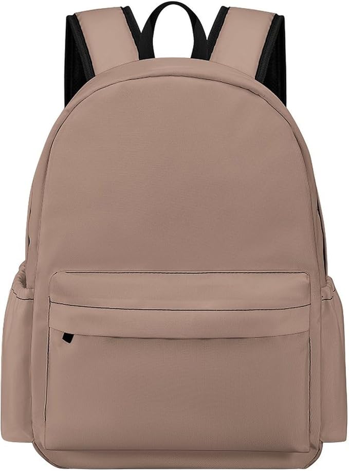 Mocha Mousse Backpack Adult Travel Daybag for Women Men College Backpack for Vacation Hiking Camping Bag