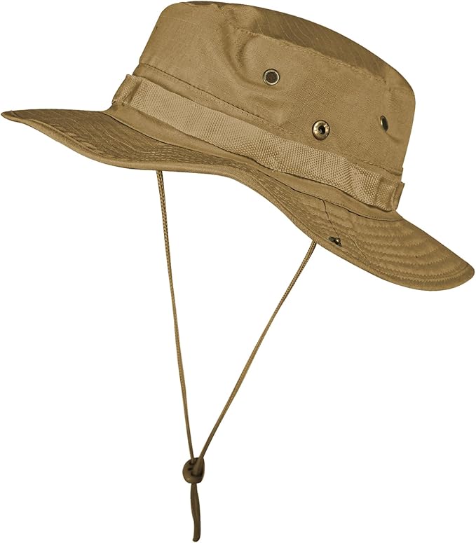 Sun Hats for Men Women Boonie Hat UPF 50+ Bucket Hat Wide Brim UV Protection Fishing Hiking Safari Outdoor Hats