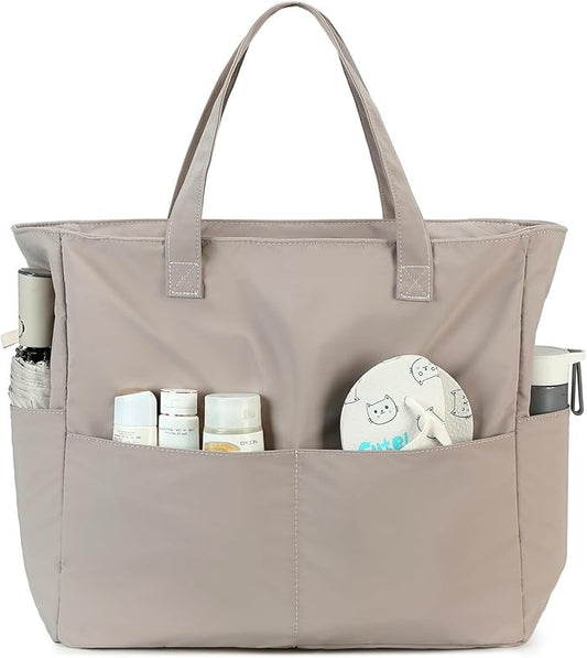 Bluboon Waterproof Beach Tote Pool Bags for Women Ladies Extra Large Carry On Bag With Wet Compartment for Weekender Travel