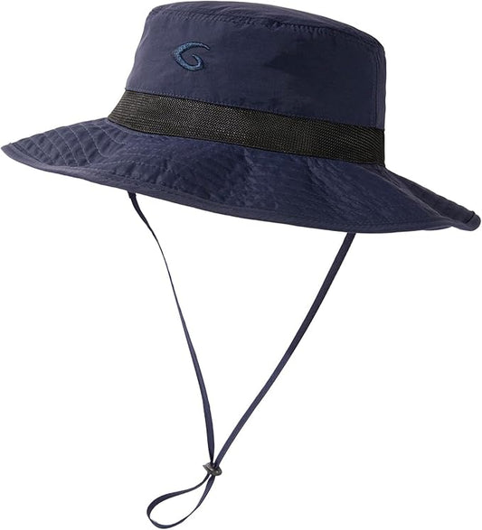 Oversized XL XXL Waterproof Sun Hat for Big Heads Mesh Bucket Hat Wide Brim Adjustable Packable Hiking Beach Fishing