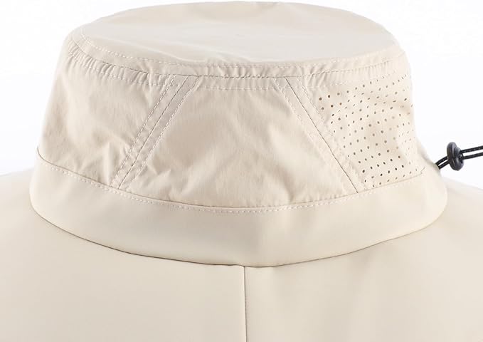 Home Prefer UPF 50+ Sun Hats for Men Women Foldable Wide Brim Fishing Hat Quick Dry Summer Outdoor Garden Safari Bucket Hat