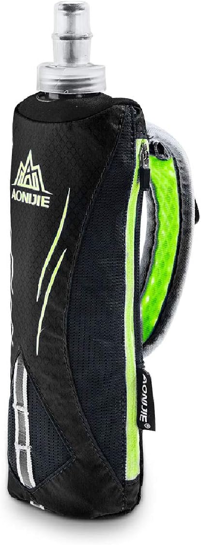 Azarxis TPU Soft Flask Collapsible Water Bottles BPA-Free 250ml 350ml 500ml 600ml for Hydration Vest Pack Running Hiking Cycling Climbing