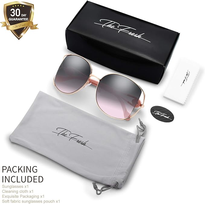 The Fresh Classic Crystal Elegant Women Beauty Design Sunglasses Gift Box
