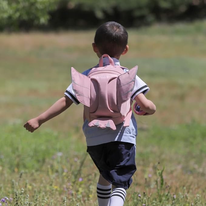 CFX Toddler Backpack Leash, Anti Lost Toddler Leash with Safety Handle, Attractive child backpack leash（Bird）