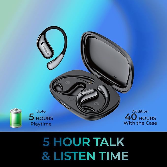 ADESSO Xtream T5 Open-Ear Bluetooth Water Resistant Earbuds