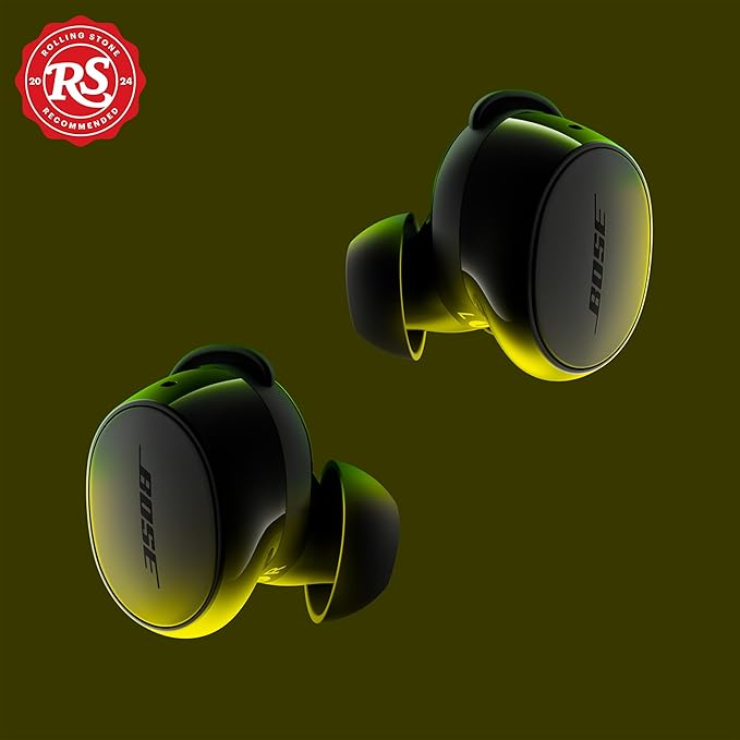 Bose QuietComfort Earbuds - True Wireless Bluetooth Earbuds with Active Noise Cancellation and Mic, USB-C Charging, IPX4 Rating, Up to 8.5 Hours of Playtime, Black