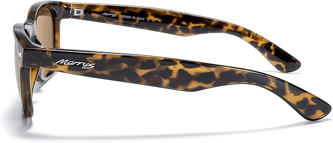 MERRY'S Polarized Unisex Shades Sunglasses for Men and Women Vintage Polarized Sun Glasses Mirror Lens