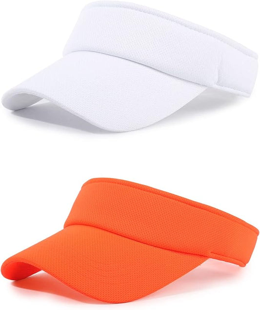 Sun Visor Hat Adjustable Velcro Outdoor Sports Cap for Men Women Adults
