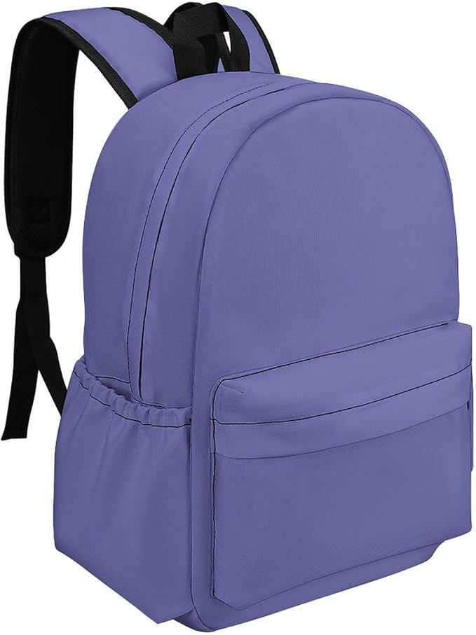Very Peri Backpack Adult Travel Daybag for Women Men College Backpack for Vacation Hiking Camping Bag