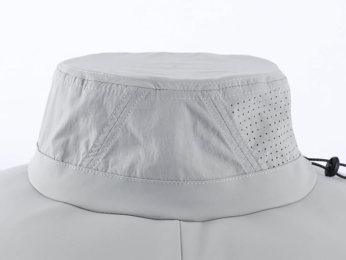 Home Prefer UPF 50+ Sun Hats for Men Women Foldable Wide Brim Fishing Hat Quick Dry Summer Outdoor Garden Safari Bucket Hat