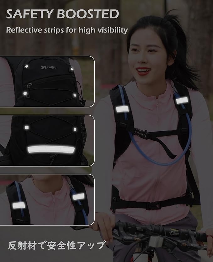 TRIWONDER Hydration Running Backpack Lightweight Water Vest for Men Women Hydration Water Pack for Cycling, Running, Hiking and Biking