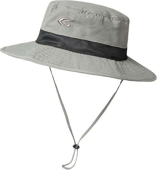 Oversized XL XXL Waterproof Sun Hat for Big Heads Mesh Bucket Hat Wide Brim Adjustable Packable Hiking Beach Fishing