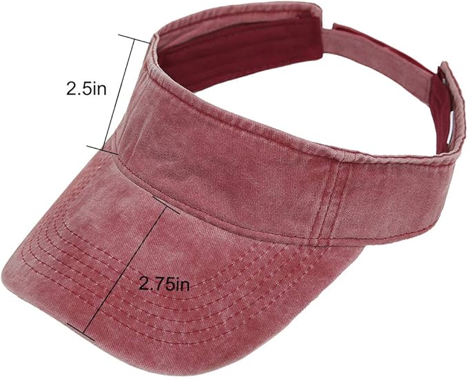 Sport Sun Visor Hats Cotton Ball Caps Empty Top Baseball Sun Cap for Men Women