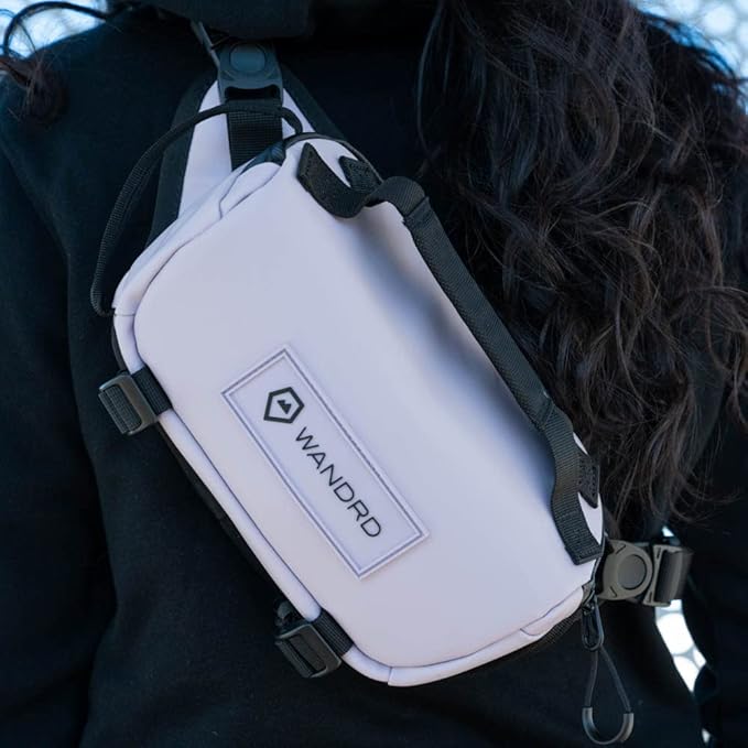 WANDRD ROGUE V1 3L Sling: Compact Camera Sling and Crossbody Bag with Fast Access, 3-Way Carry– Lightweight Everyday Bag Great for Travel, Photography, and Daily Use (Uyuni Purple)