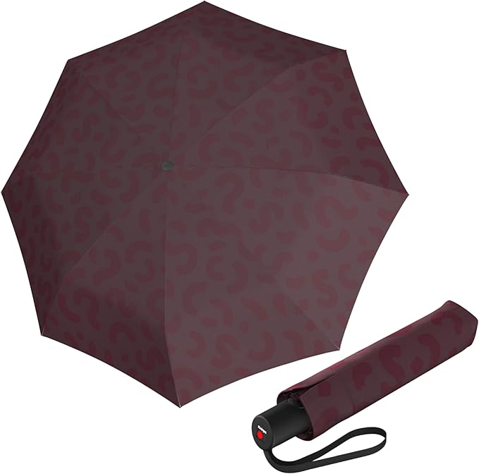 Knirps A.200 Medium Duomatic Windproof Umbrella for Adults – Automatic Open Close 38.5" Canopy, Travel Case Included