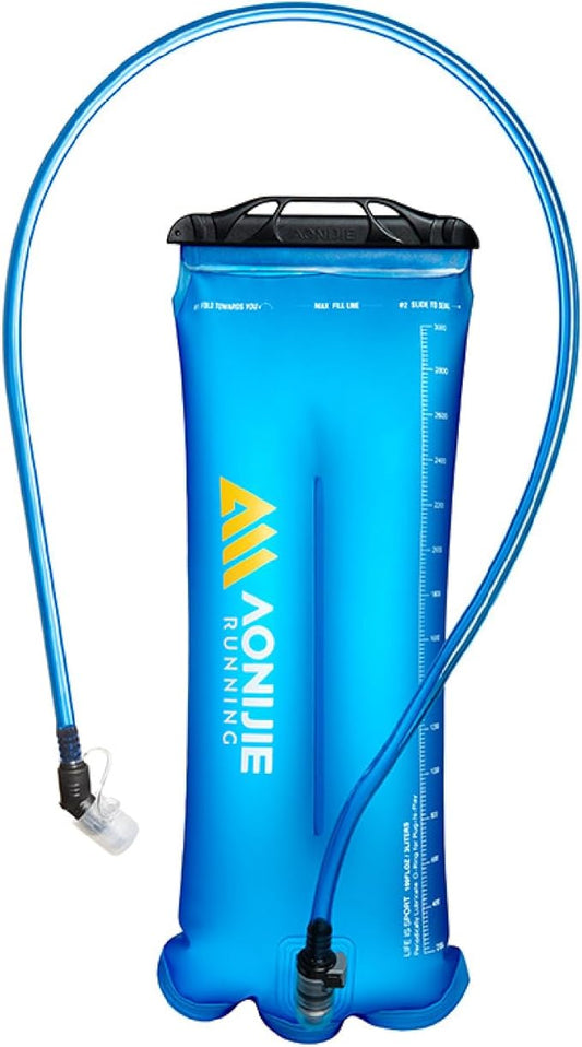 YAPJEB Hydration Bladder BPA Free 1.5L 2L 3L Water Reservoir Water Bladder for Running Hiking Climbing Cycling