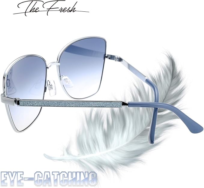 The Fresh Classic Crystal Elegant Women Beauty Design Sunglasses Gift Box