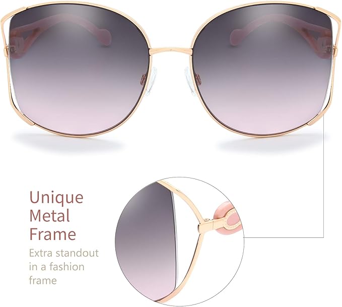 The Fresh Classic Crystal Elegant Women Beauty Design Sunglasses Gift Box