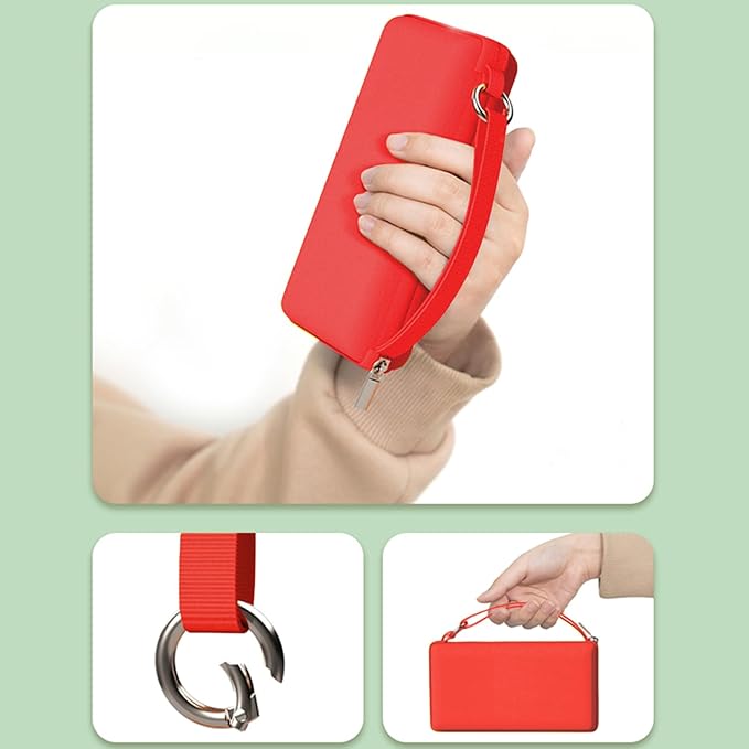 Windproof Mini Travel Folding Umbrella - UPF 50+ Sun & Rain Protection, Small Compact Lightweight Design Fits in Pocket or Bag, Eco-Friendly Fabric Wallet Umbrella for Commuter, Men Women Boys Girls