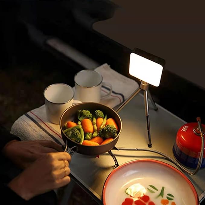 Rechargeable LED Camping Lantern, Super Bright Portable Tent Light, Waterproof Magnetic Flashlight for Emergency, Power Outages, Outdoor Camping & Hiking, USB Camp Lamp