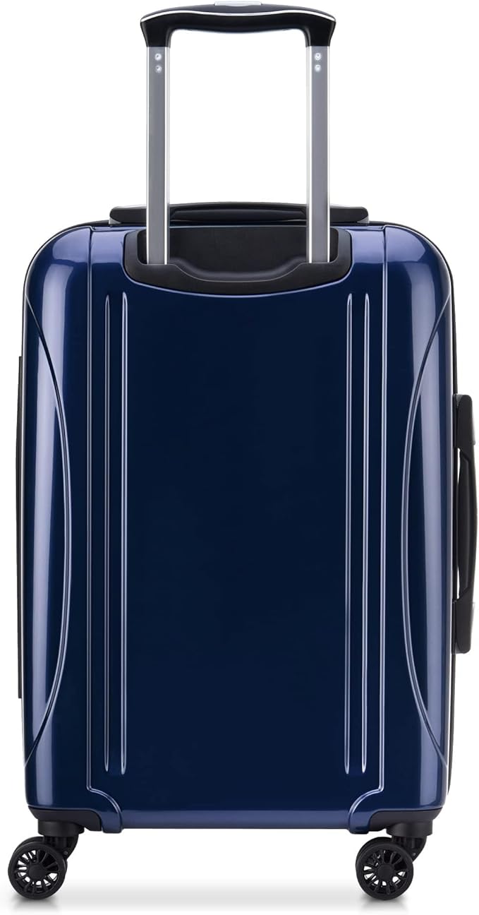 DELSEY PARIS Helium Aero Hardside Expandable Luggage with Spinner Wheels, Blue Cobalt, Carry-On 21 Inch