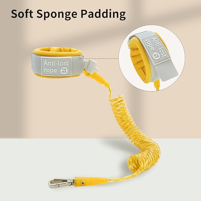 Toddler Leash, Anti Lost Wrist Link for Kids, 4 in 1 Kid Harness Backpack Leash, Child Safety Leash