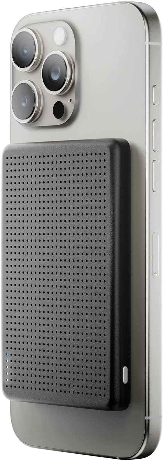 Native Union Active Power Bank | Magnetic - MagSafe Compatible 5000mAh 15W Portable Charger - USB-C Cable Included - Compatible with iPhone Air, 17, 17 Pro, 17 Pro Max, AirPods Pro 3 & More (Black)