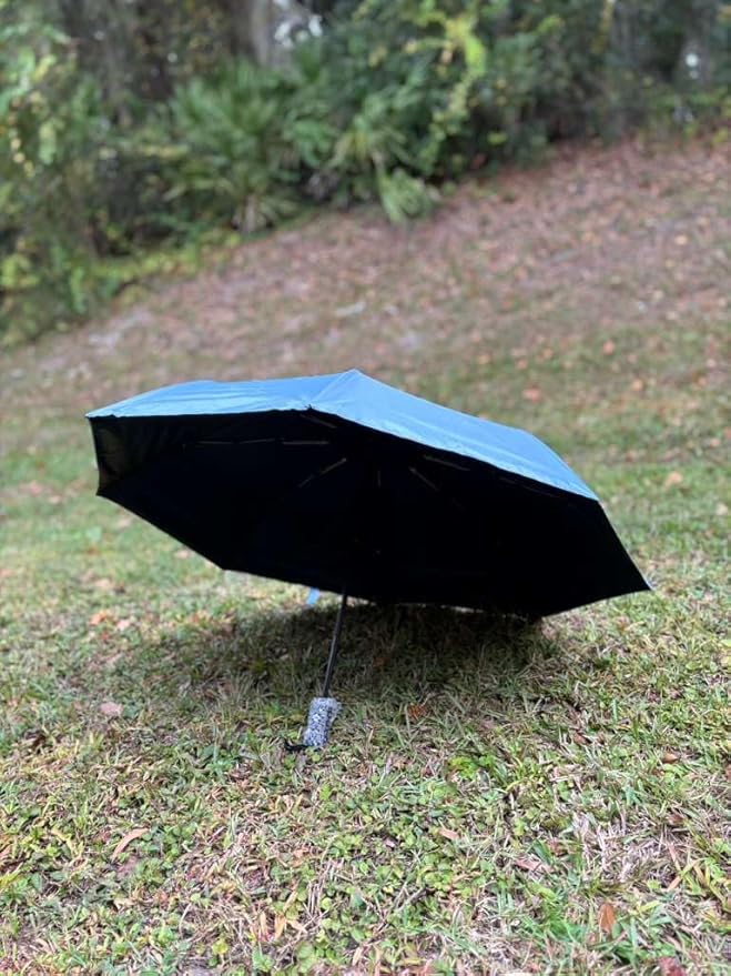 Full Automatic Three-Fold Umbrella – Windproof, Waterproof, Compact Travel Umbrella with UV Protection, Lightweight & Durable for Men and Women