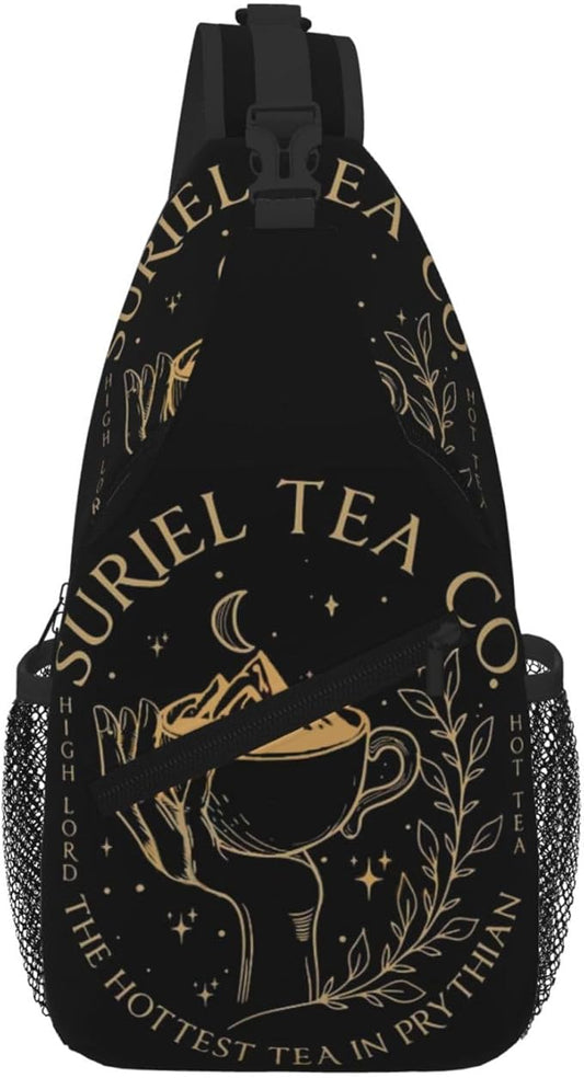 Velaris The City Of Starlight - The Night Court Fantasy Aesthetic Crossbody Bag Trendy Sling Bag Bakpack Casual Chest Bags Daypack For Hiking Walking Travel Running(5)