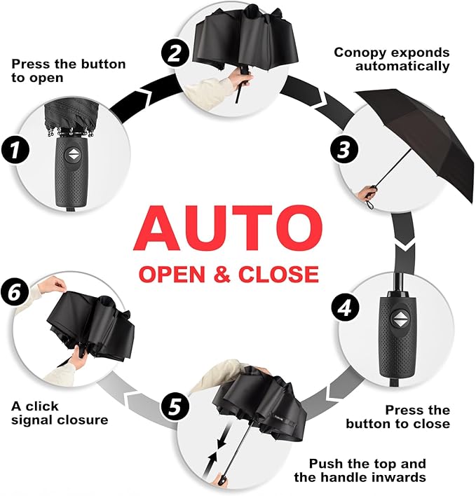 Compact Travel Umbrella, Small Pocket Mini Umbrella for Purse Wallet, UV Sun Rain Umbrellas for Backpack, Portable Folding Umbrellas for Women Kids