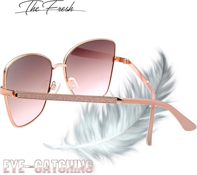 The Fresh Classic Crystal Elegant Women Beauty Design Sunglasses Gift Box