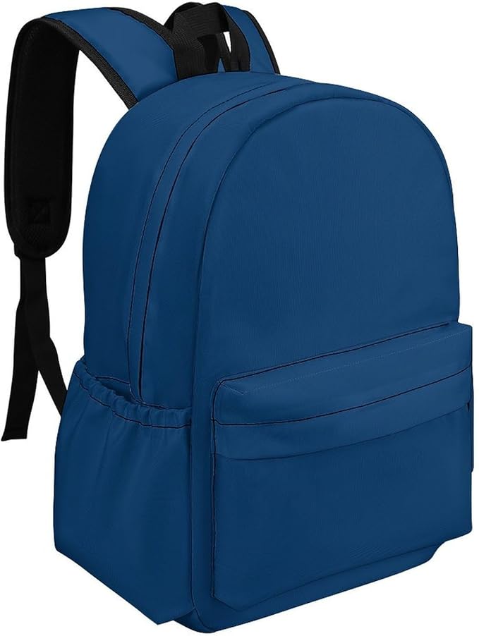 Tibetan Blue Backpack Adult Travel Daybag for Women Men College Backpack for Vacation Hiking Camping Bag