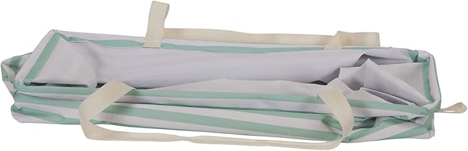 Household Essentials Teal Striped Krush Container All-Purpose Utility Tote