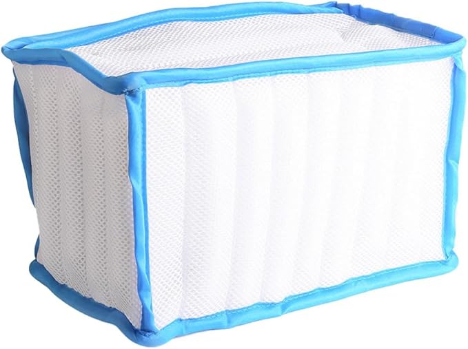 Mesh Shoes Wash Bag Thickened Sandwich Mesh Laundry Bag for Washing Machine with Anti-Deformation Design