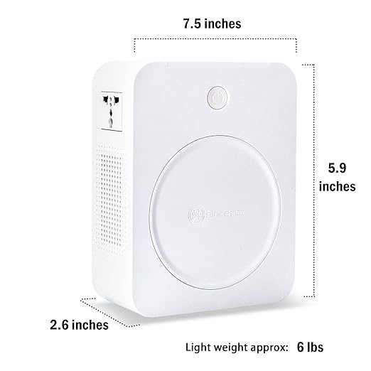 uyoyous 500W Step Up Voltage 110V to 220V Converter Heavy Duty Power Converter Transformer with Input Power Cable Step Up Transformer 110v to 220v for Using 220V Asia Euro Appliance in US