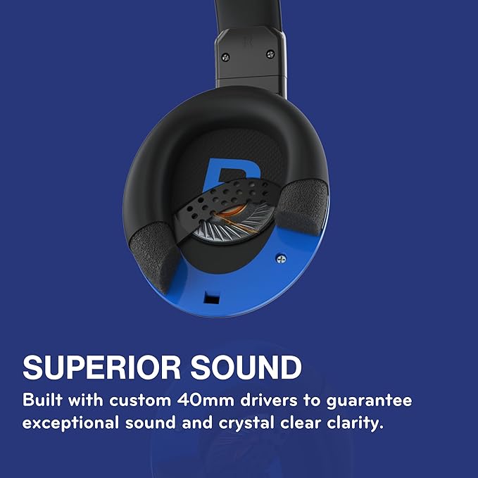 ThinkWrite Technologies / TWT Audio Duro, TW210 (2nd Gen) | Premium Over-Ear Wired Black Headset with Noise Reducing Microphone (3.5mm Jack)