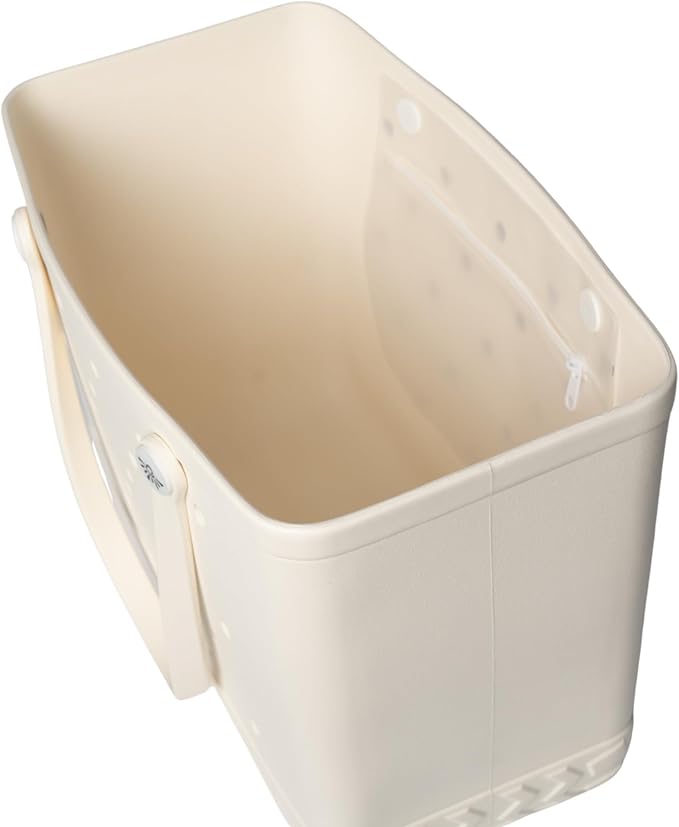 Sunnies Beach Bag - Large Tote Bag for Beach, Pool, & Travel - Lightweight, Waterproof, & Easy-to-Clean - Stylish Summer Bag