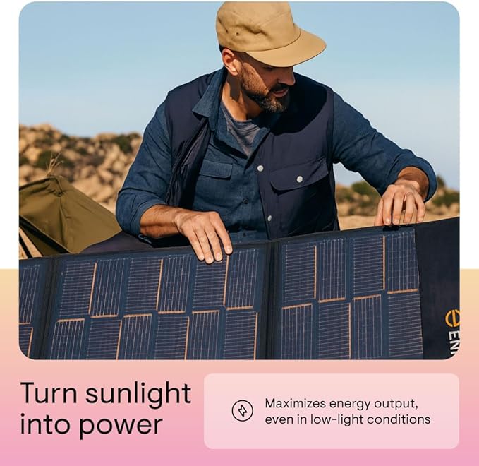 Enphase IQ PowerPack 1500 with 200 W IQ Portable Panel, 1500 W LFP Battery, 75-Min Fast AC Recharge, UL-Certified Solar Generator for Home Backup, Camping, Power Outage Essentials