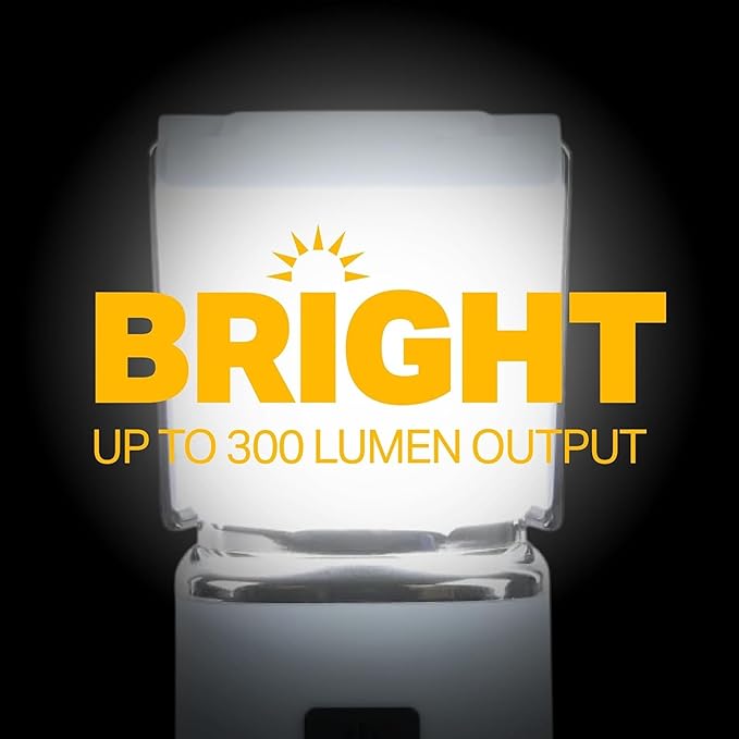 LUXPRO LP189 Mini Lantern - USB-C Rechargeable Camping Light - with 4 Color Modes - Dimmable LED Portable Lantern for Hiking & Emergency - Handy Compact Design (Blue, 3-Pack)