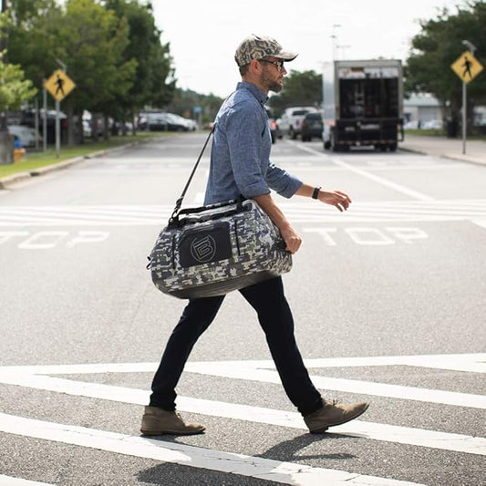 BOTE Highwater Duffel Bag Waterproof Fully Submersible Carry-on Size with 39 Liter Capacity Designed for Watersports Kayaking Fishing Hunting Boating Camping