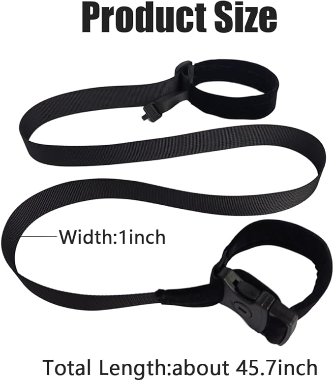 2PCS Escape Proof Wrist Leash Walking Harness for Older Children,Adjustable Anti Lost Wrist Leash with Tether and Lock Buckle for Autism,ADHD,Special Needs Child