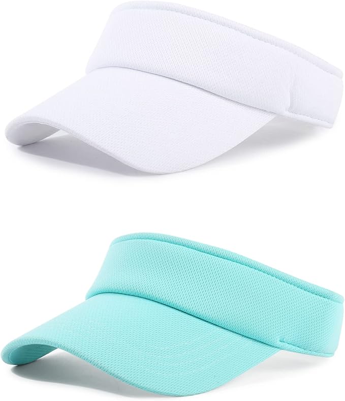 Sun Visor Hat Adjustable Velcro Outdoor Sports Cap for Men Women Adults