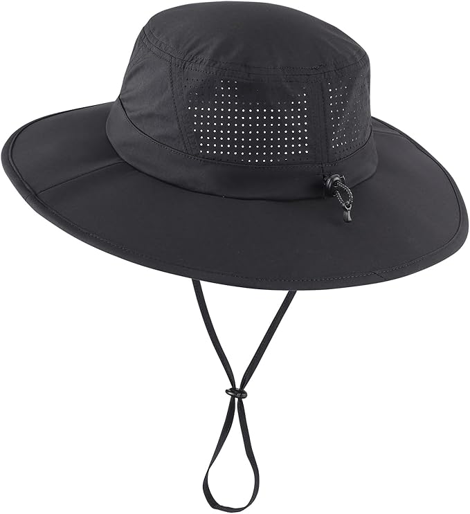 Home Prefer UPF 50+ Sun Hats for Men Women Foldable Wide Brim Fishing Hat Quick Dry Summer Outdoor Garden Safari Bucket Hat