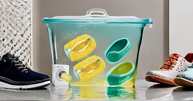 2-Packs Shoe Washing Bag for Washing Machine,Laundry Shoe Bag for Washer and Dryer Reusable Shoe Cleaning Bag