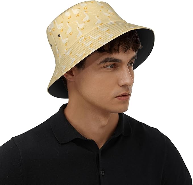Yummy Hamburger Fisherman Hat Summer Foldable UV Protection Sun Hat