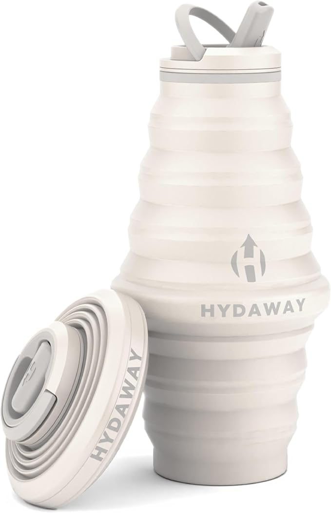 HYDAWAY 25oz Collapsible Water Bottle - BPA-Free, Leakproof, Lightweight, and Space-Saving - Perfect for Hiking, Travel, and All-Day Hydration