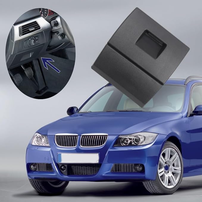 Riloer Foldable Organizer, 1PC Car Folding Box Driver's Side Storage Box Compatible with BMW 3 Series E90 E91 E92 E93 2005-2014 51457141724