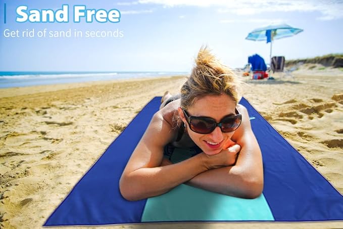 6 Pack Microfiber Oversized Lightweight Beach Towel 71"x32" Extra Thin Large Sand Free Towels Travel Swim Pool Yoga Gym for Adults Women Men Beach Essentials Accessories Vacation Gift